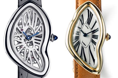 cartier weird shaped watch.